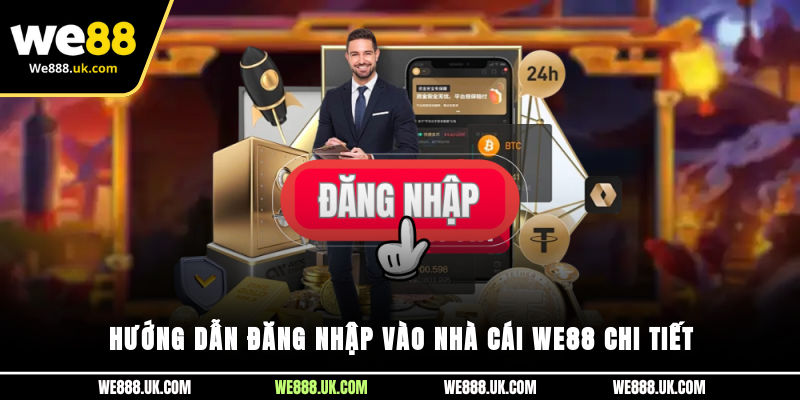 Hướng dẫn đăng nhập vào nhà cái We88 chi tiết